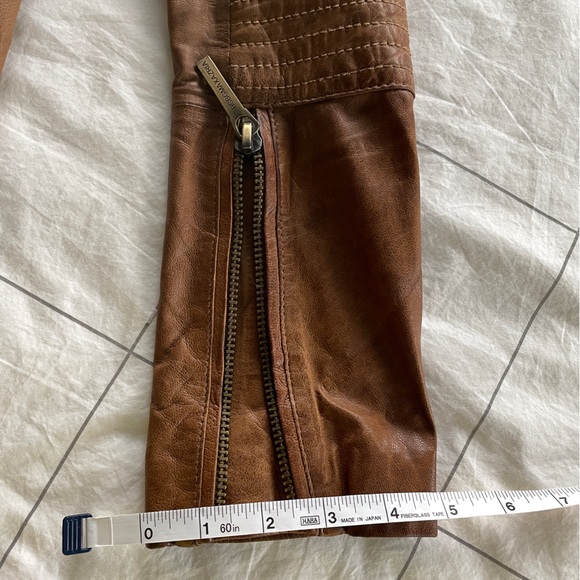 BCBG Moto Leather Jacket XS - Picture 9 of 15